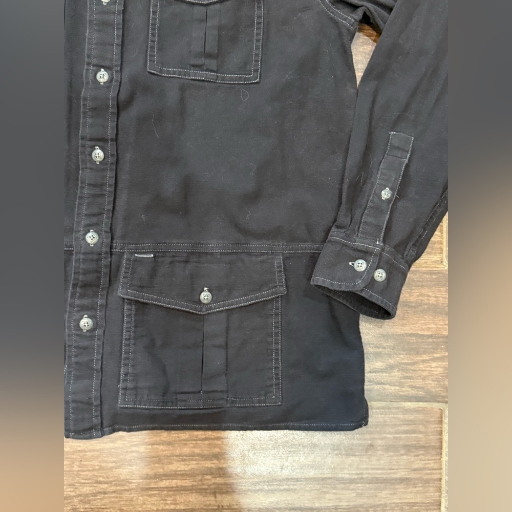 Territory Ahead Black Button Up Shirt Medium - Picture 4 of 10
